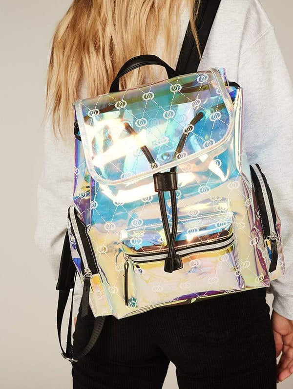 Skinnydip London | Holo Laura Backpack - Model Image 1