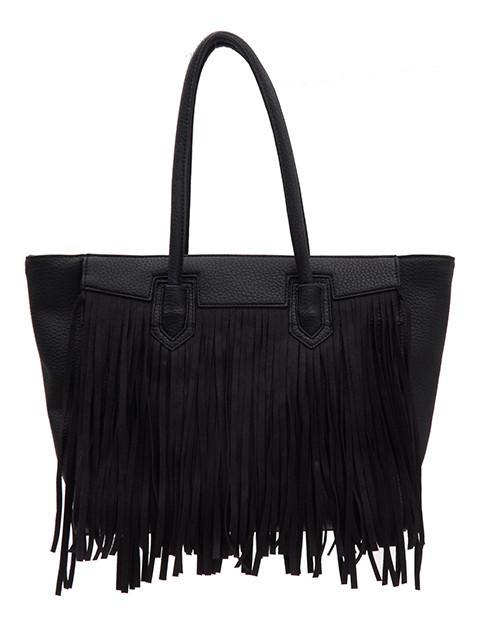Skinnydip Fringed Tote Bag