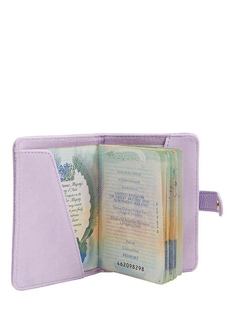 Skinnydip Lilac Lychee Passport Holder