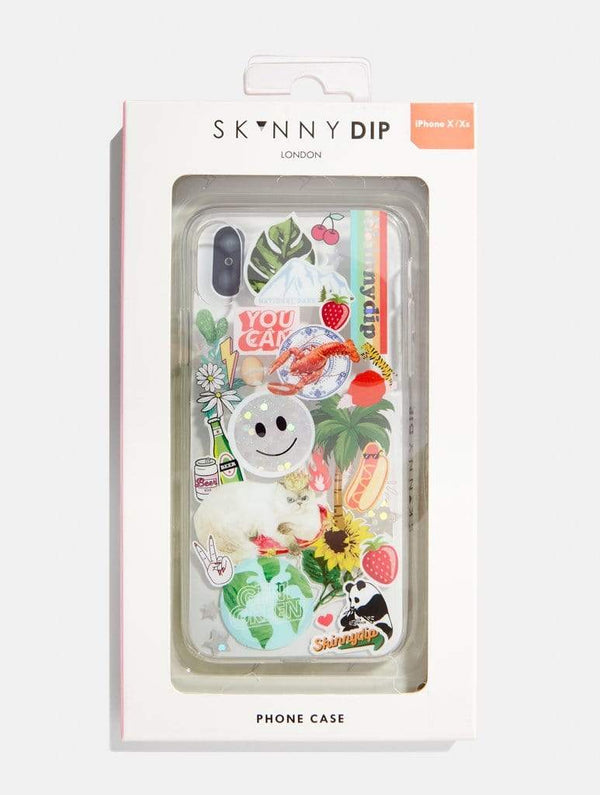 Skinnydip London | 90's Sticker Case - Product View 4
