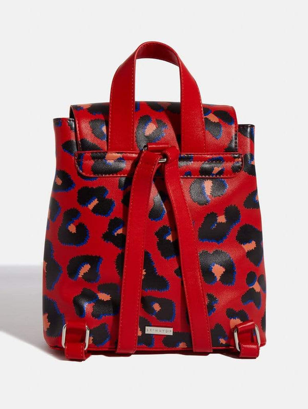 Skinnydip London | Ada Leopard Backpack - Product View 3