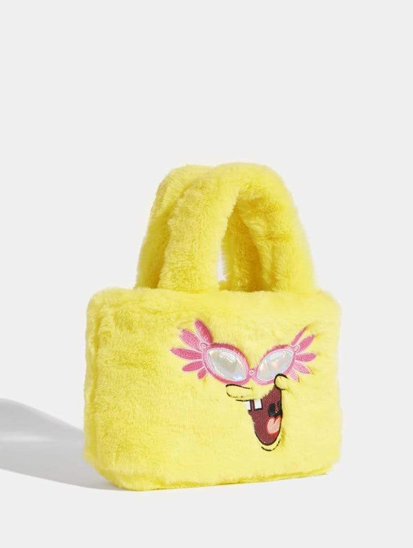 Skinnydip London | Spongebob Fur Tote Bag - Product View 2