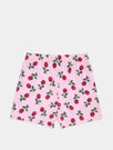 Skinnydip London | Pink Rose Pyjama Shorts - Product View 2