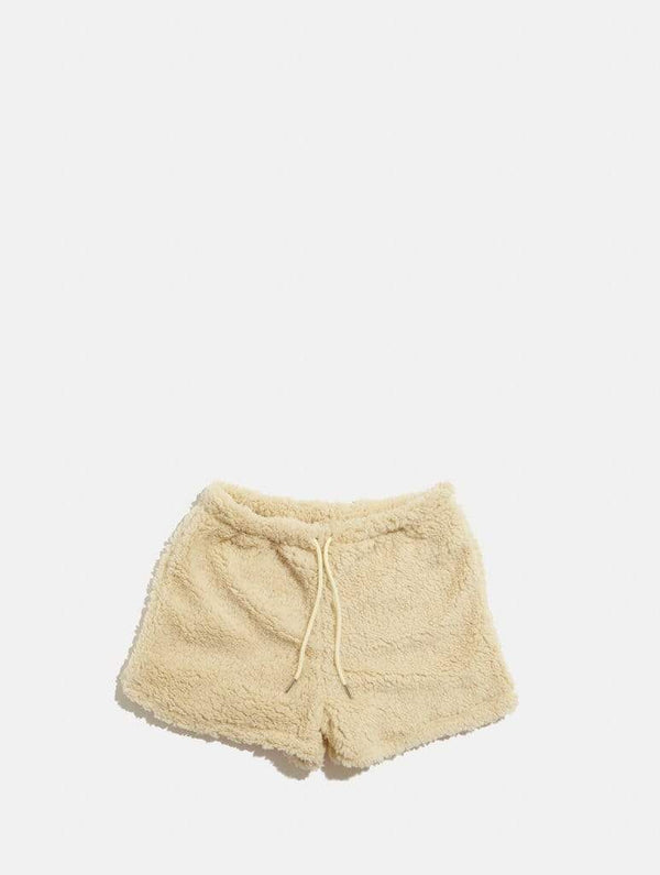 Skinnydip London | Teddy Fur Shorts - Product View 1