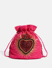 Skinnydip London | Flaming Heart Clutch Bag - Product View 2