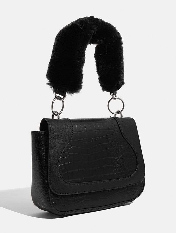 Skinnydip London | Tasmin Croc Shoulder Bag - Product View 1