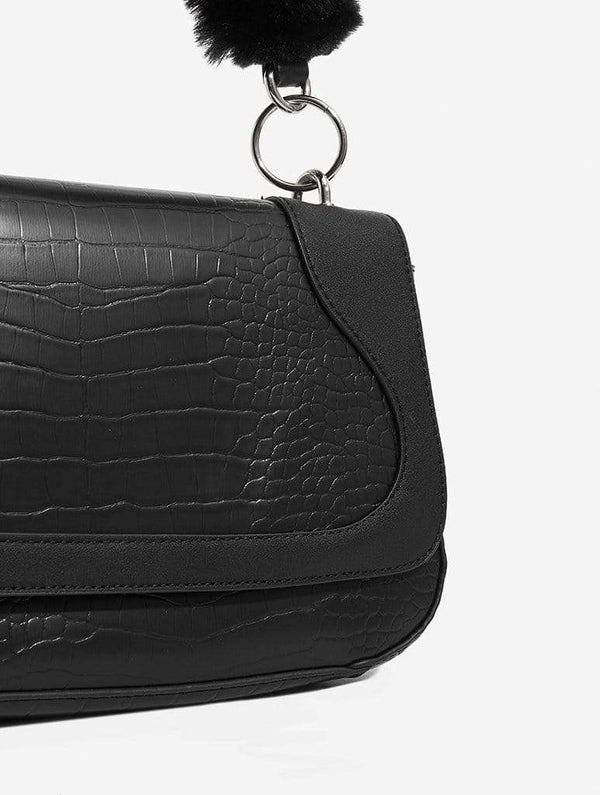 Skinnydip London | Tasmin Croc Shoulder Bag - Product View 4