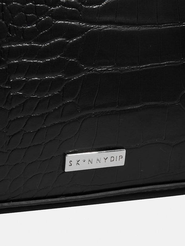Skinnydip London | Tasmin Croc Shoulder Bag - Product View 6