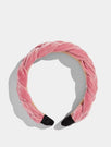 Skinnydp London | Pink Plait Headband - Product View 2