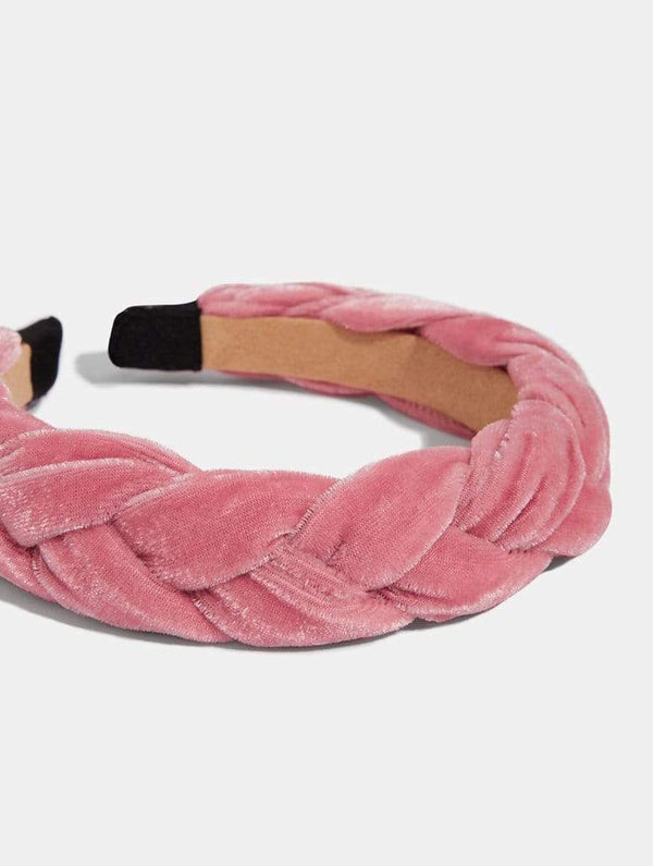 Skinnydp London | Pink Plait Headband - Product View 1