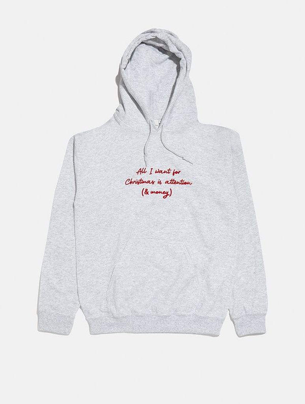 Skinnydip London | All I Want For Christmas Is Attention Hoody - Product View 1