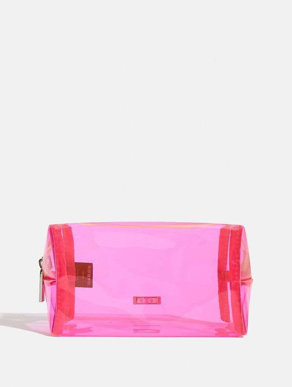 Skinnydip London | Pink Neon Makeup Bag - Product View 1