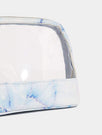 Skinnydip London | Skinnydip x Soph Blue Marble Makeup Bag - Product View 3