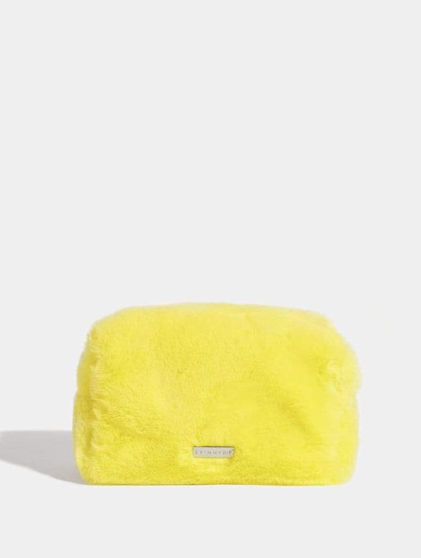Skinnydip London | Spongebob Fur Make Up Bag - Product View 4