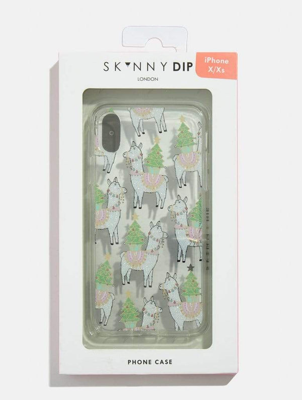 Skinnydip London | Christmas Llama Case - Product View 5
