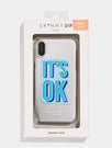 Skinnydip London | It's Not Ok to Feel Blue Case - Product View 5