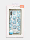 Skinnydip London | It's Ok to Feel Blue Flower Case - Product View 5