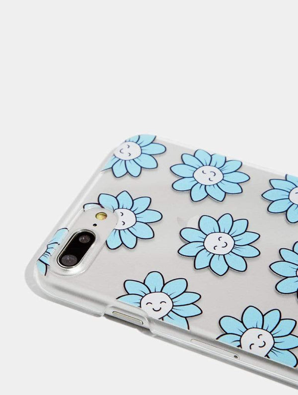 Skinnydip London | It's Ok to Feel Blue Flower Case - Product View 3
