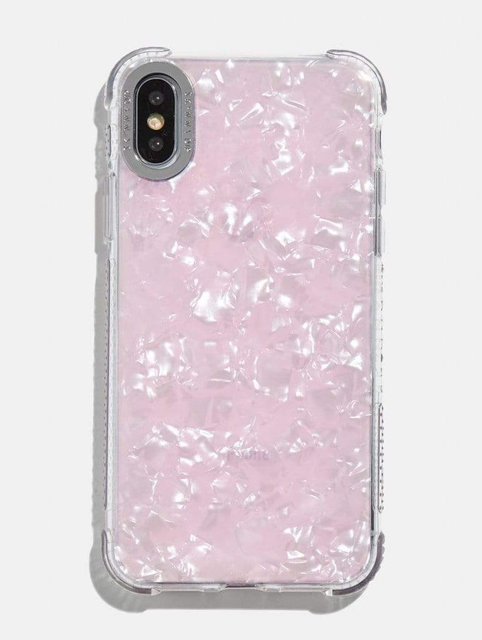 Skinnydip London | Pink Pearl Stone Shock Case - Product View 1