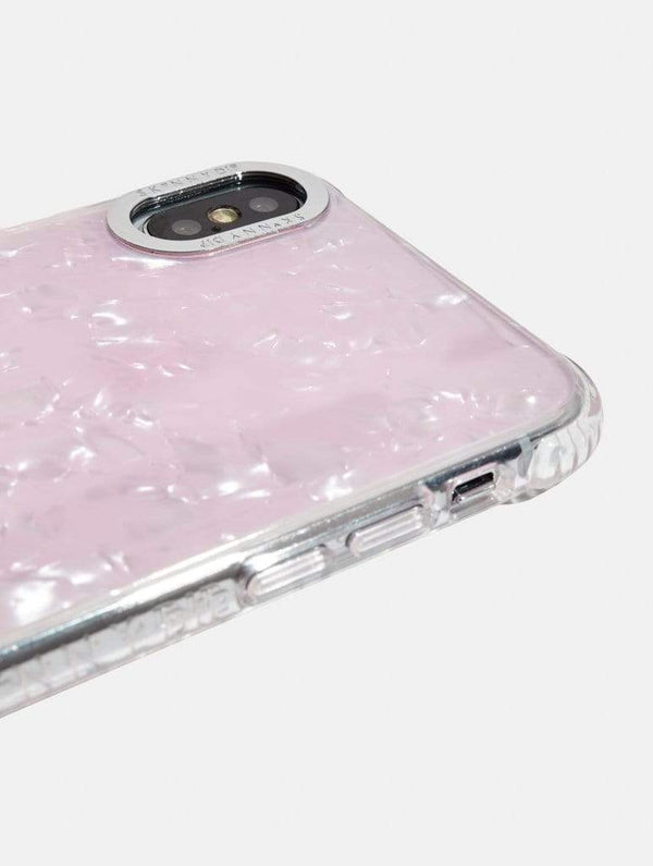 Skinnydip London | Pink Pearl Stone Shock Case - Product View 3