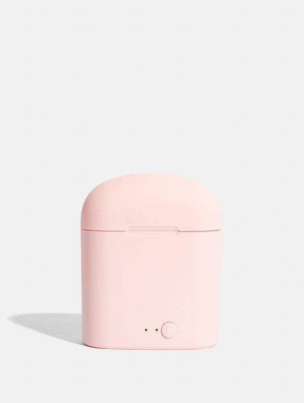 Skinnydip London | Pink Wireless Earbuds - Product View 7