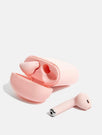 Skinnydip London | Pink Wireless Earbuds - Product View 2