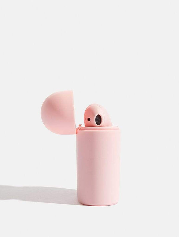 Skinnydip London | Pink Wireless Earbuds - Product View 5