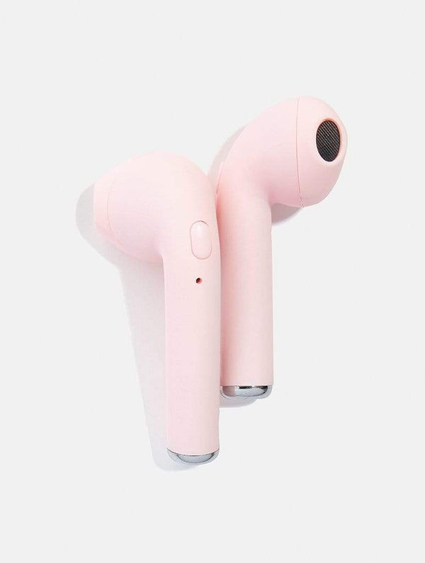 Skinnydip London | Pink Wireless Earbuds - Product View 6