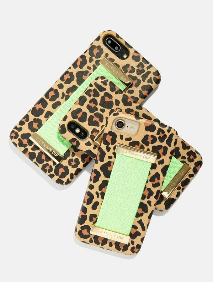Skinnydip London | Leopard Phone Strap Case - Product View 2