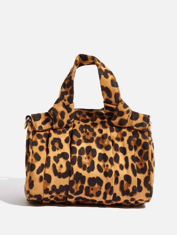 Skinnydip London | Beau Leopard Tote Bag - Product View 1