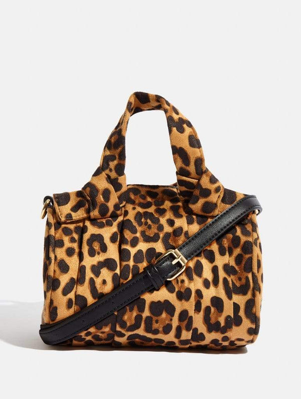 Skinnydip London | Beau Leopard Tote Bag - Product View 4