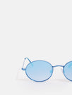 Skinnydip London | Blue Oval Sunglasses - Product Image 2