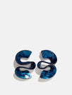 Skinnydip London | Blue Squiggle Earrings - Product Image 2