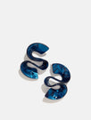 Skinnydip London | Blue Squiggle Earrings - Product Image 1