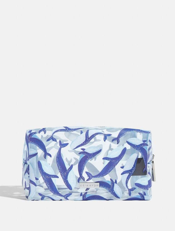 Skinnydip London | Blue Whale Make Up Bag - Product View 5