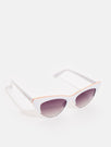 Skinnydip London | Capped Cat White Sunglasses - Product Image 3