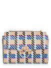 Skinnydip London | Casey Check Cross Body Bag - Front View
