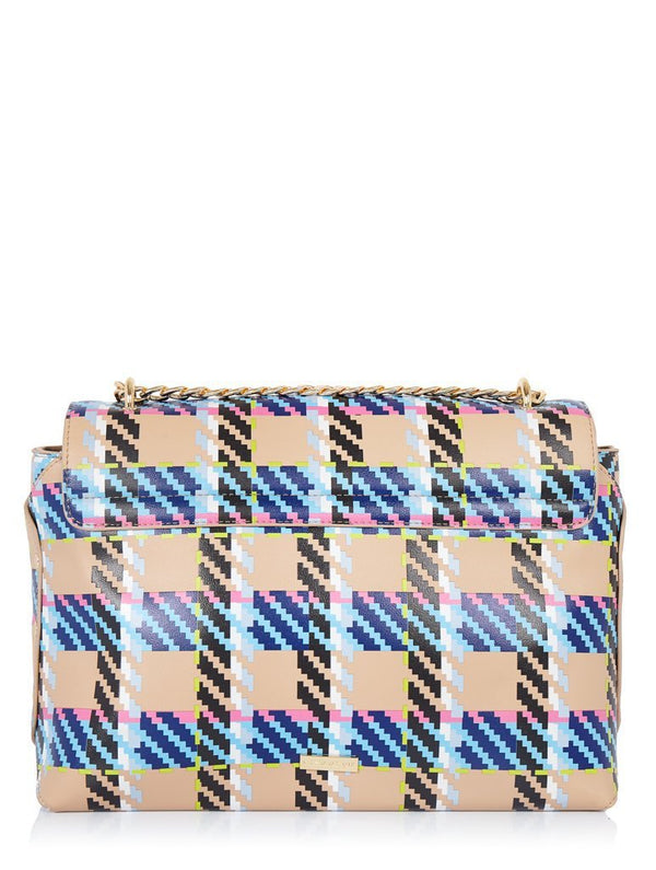 Skinnydip London | Casey Check Cross Body Bag - Back View