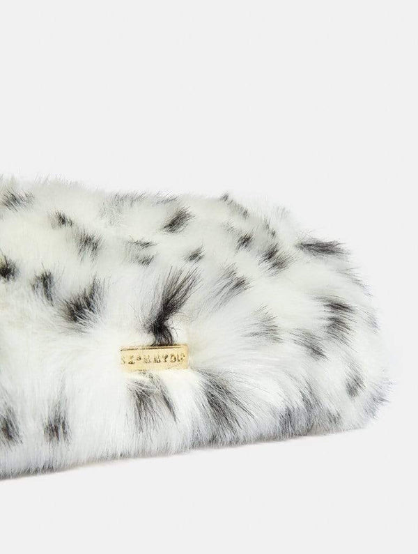 Skinnydip London | Dalmatian Fur Makeup bag - Product View 4