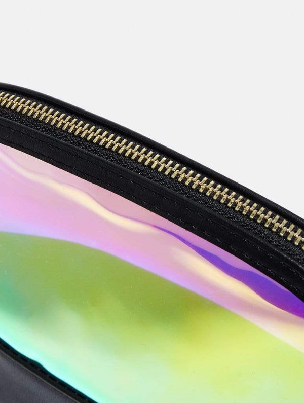 Skinnydip London | Dazzle Crescent Make Up Bag - Product View 4