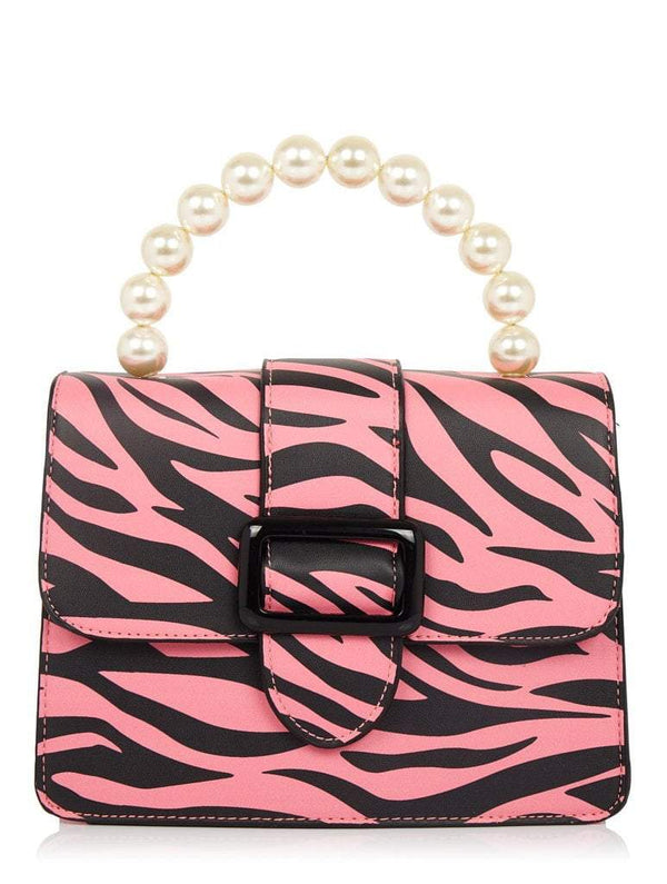 Skinnydip London | Estelle Zebra Cross Body Bag - Product Image 1