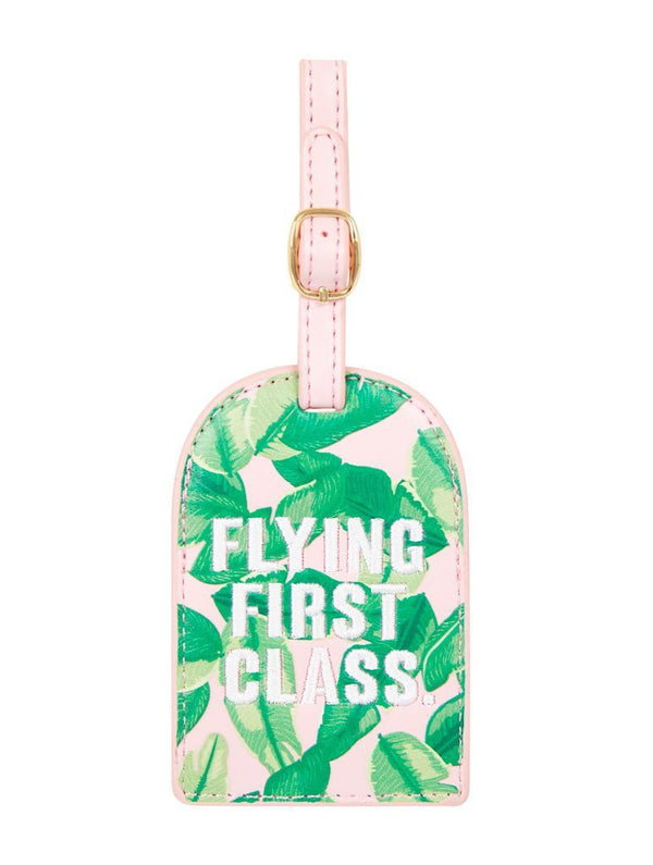 Skinnydip London | First Class Luggage Tag - Front View