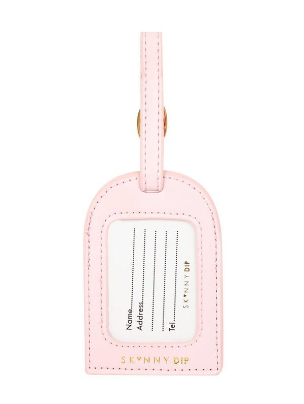 Skinnydip London | First Class Luggage Tag - Back View