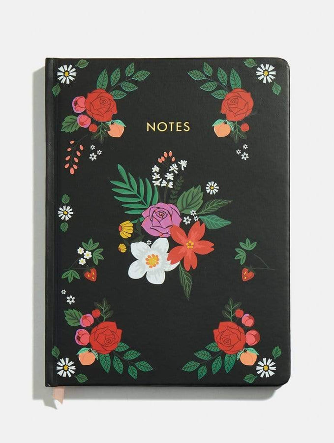 Skinnydip London | Forest Floral Notebook - Product View 1