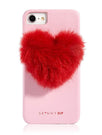Skinnydip London | Furry Heart Case - Product Image 1