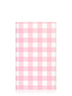 Skinnydip London | Gingham Portable Charger - Front View 