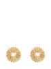 Skinnydip London | Gold Daisy Earrings - Product Image