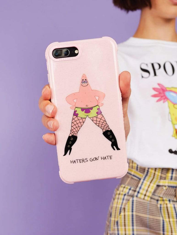 Skinnydip London | Haters Gon' Hate Patrick Shock Case - Model View 1