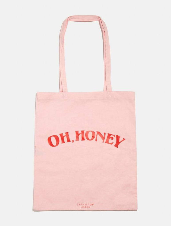 Skinnydip London | Honey Canvas Tote - Product View 1