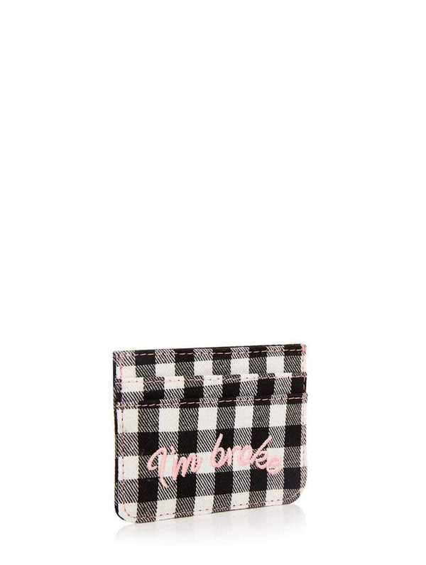 Skinnydip London | I'm Broke Card Holder - Angled View